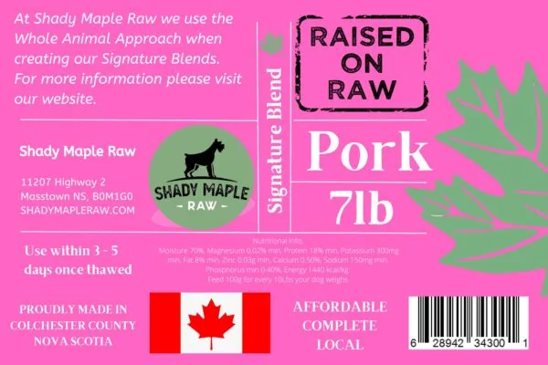 Shady Maple Pork 7lb